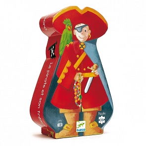 Пазл – Пират, 36 деталей (Djeco, 07220k)